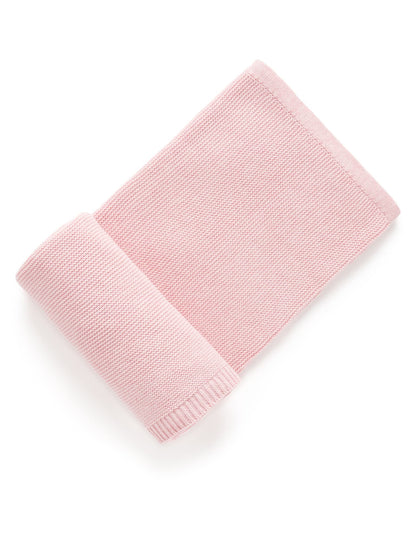 Purebaby Essentials Textured Blanket - Pink Melange, One Size