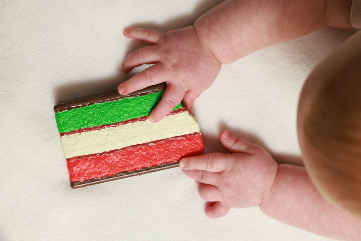 PiccoliNY Ruby's Rainbow Cookie Teether