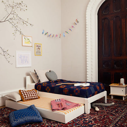 Oeuf Perch Full Size Bed - White - 2PFB01