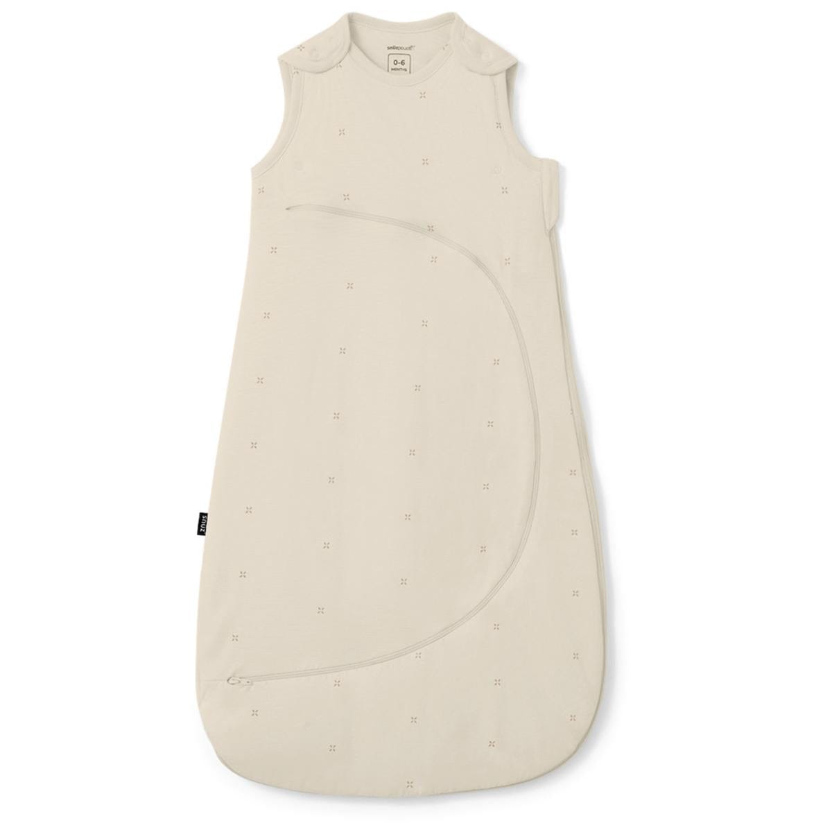 Snuz SnuzPouch Sleeping Bag, 2.5 TOG - Cashmere/Cross (0-6 months) - USSW008BE