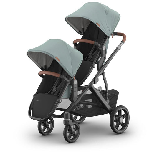 UPPAbaby Vista V3 Double Stroller with RumbleSeat V3 Bundle - Kenzi - DBL-V3-0303-VSO-NA-KNZ