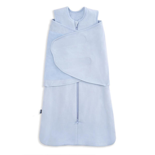 Halo SuperSoft Bamboo Swaddle TOG 2.0 - Blue Fog (Newborn) - 5219-HALO