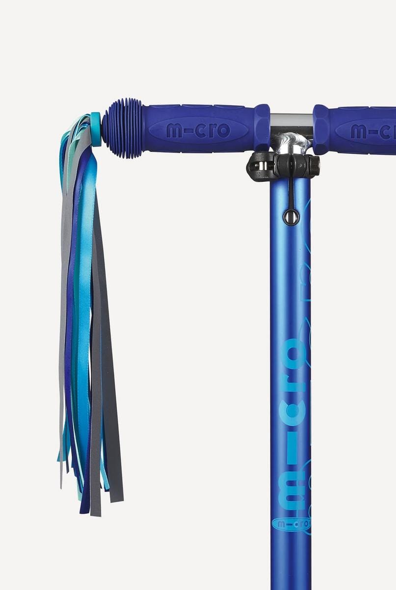 Micro Kickboard Micro Scooter Streamers - Blue Reflective - AC4629