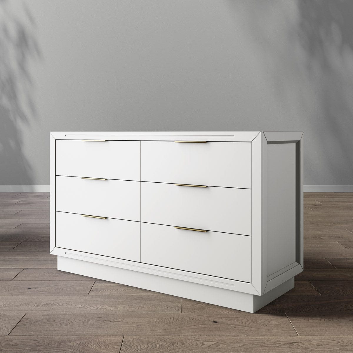 Romina Furniture Quadro Double Dresser