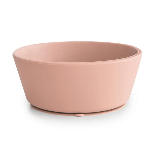 Mushie Silicone Suction Bowl - Blush - MSB-20002