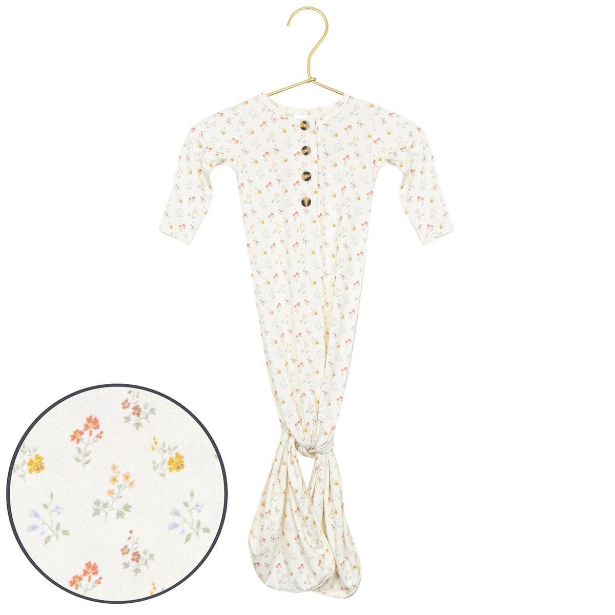 Lou Lou & Company Knotted Gown - Willow (NB-3 months)