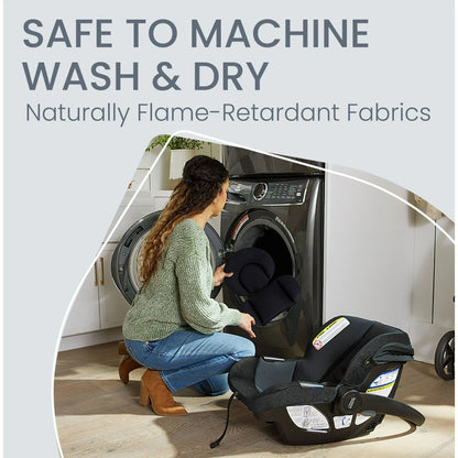 Britax Willow Brook S+ Travel System with Alpine Anti-Rebound Base - Raven Black - S14691600