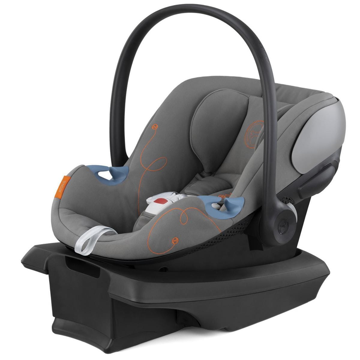 Cybex OPEN BOX Aton G SensorSafe Infant Car Seat - Lava Grey - 522005655-OB