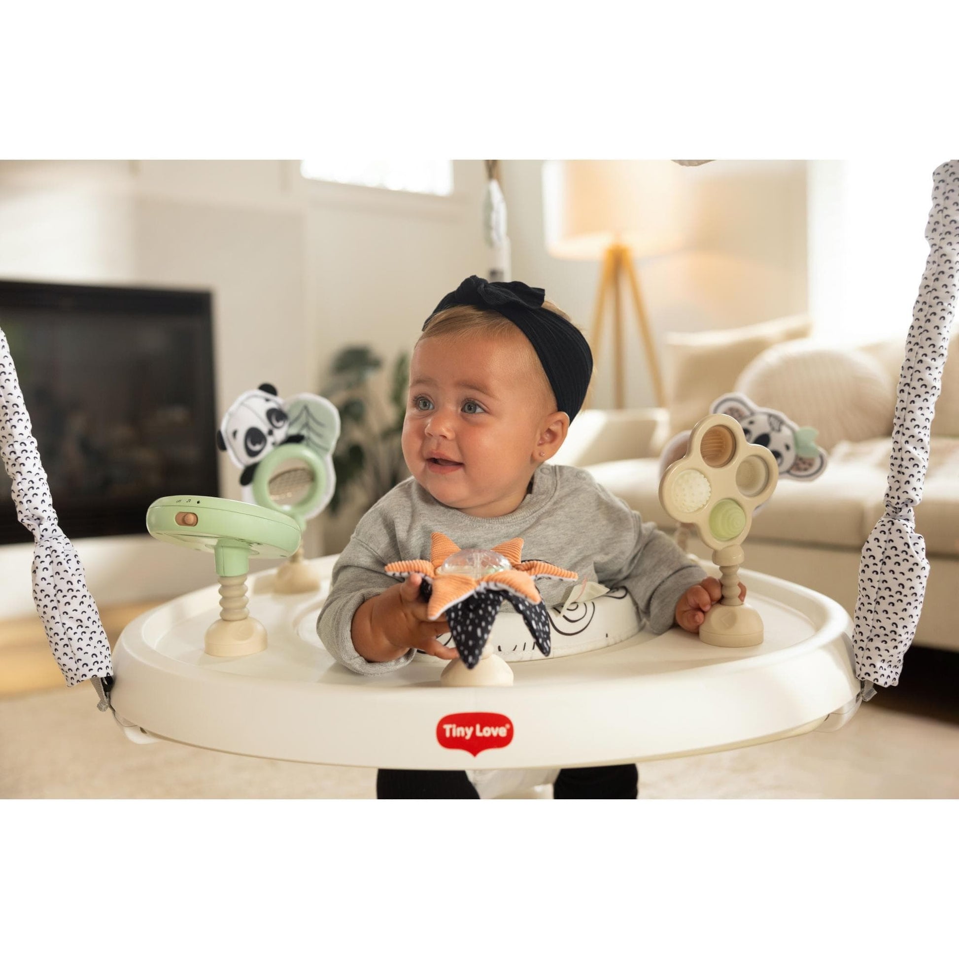 Tiny Love Black & White Décor 4-in-1 Jump & Play Activity Center