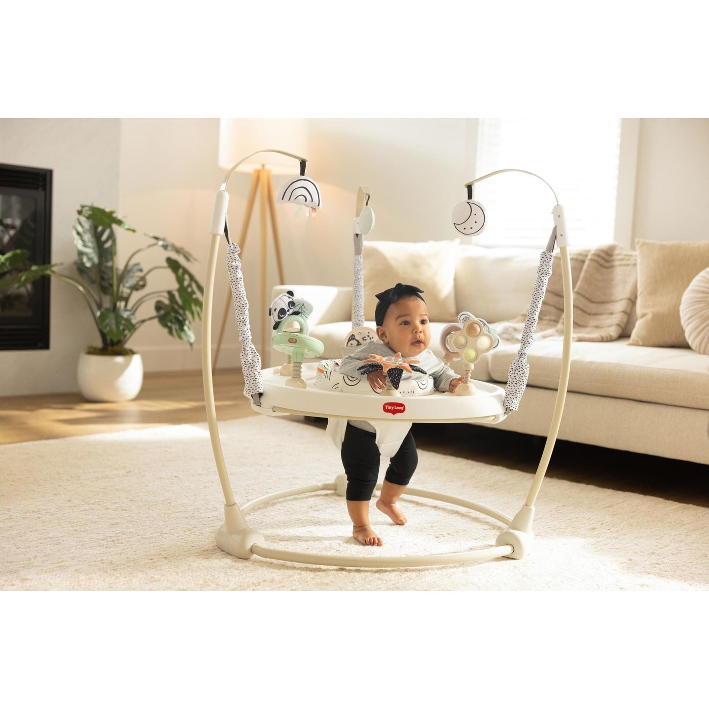 Tiny Love Black & White Décor 4-in-1 Jump & Play Activity Center