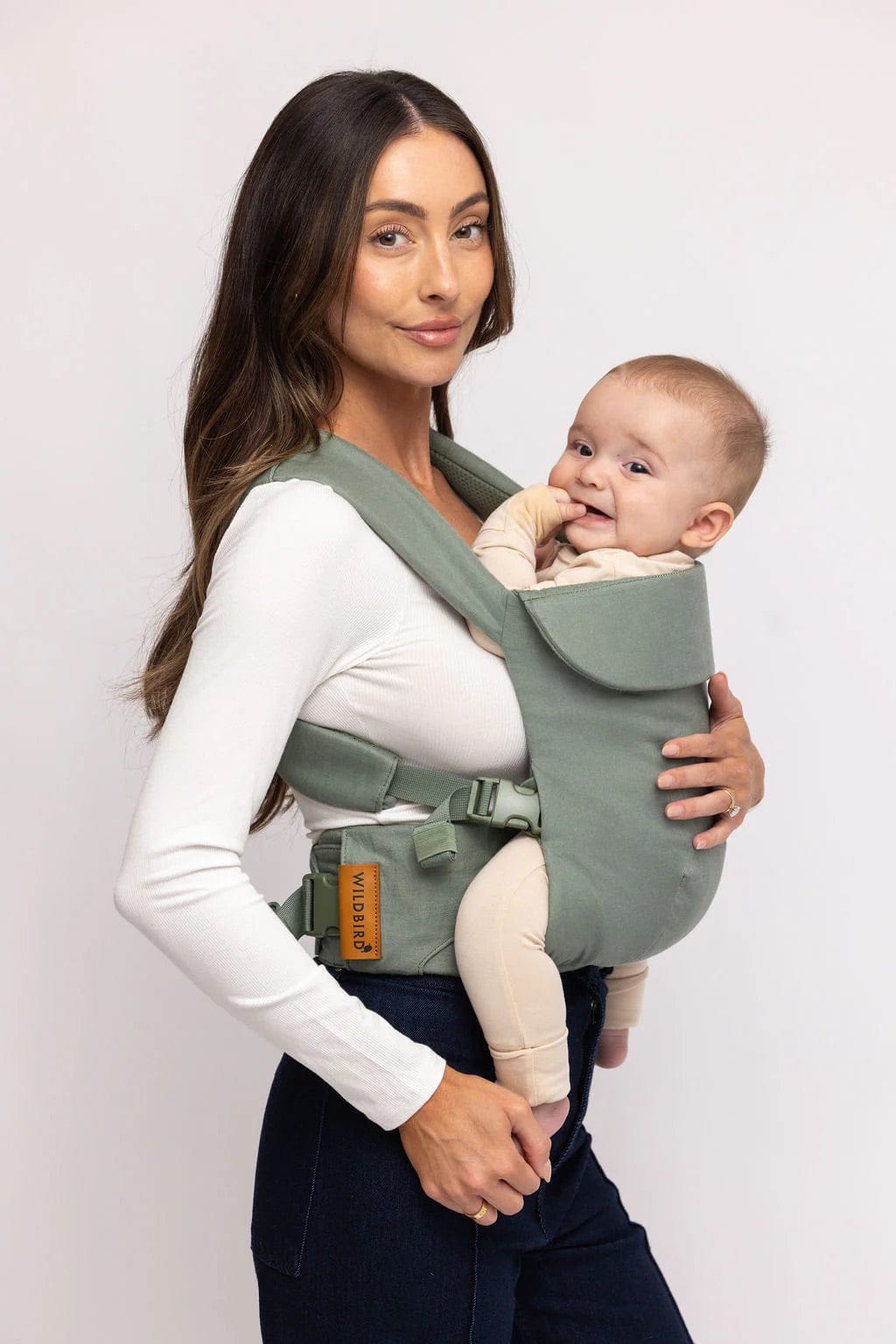 WildBird Aerial Buckle Baby Carrier, XS - XL - Acadian – Albee Baby