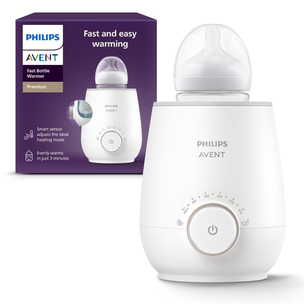 Avent Fast Baby Bottle Warmer with Smart Temperature Control and Automatic Shut-Off - SCF358-00