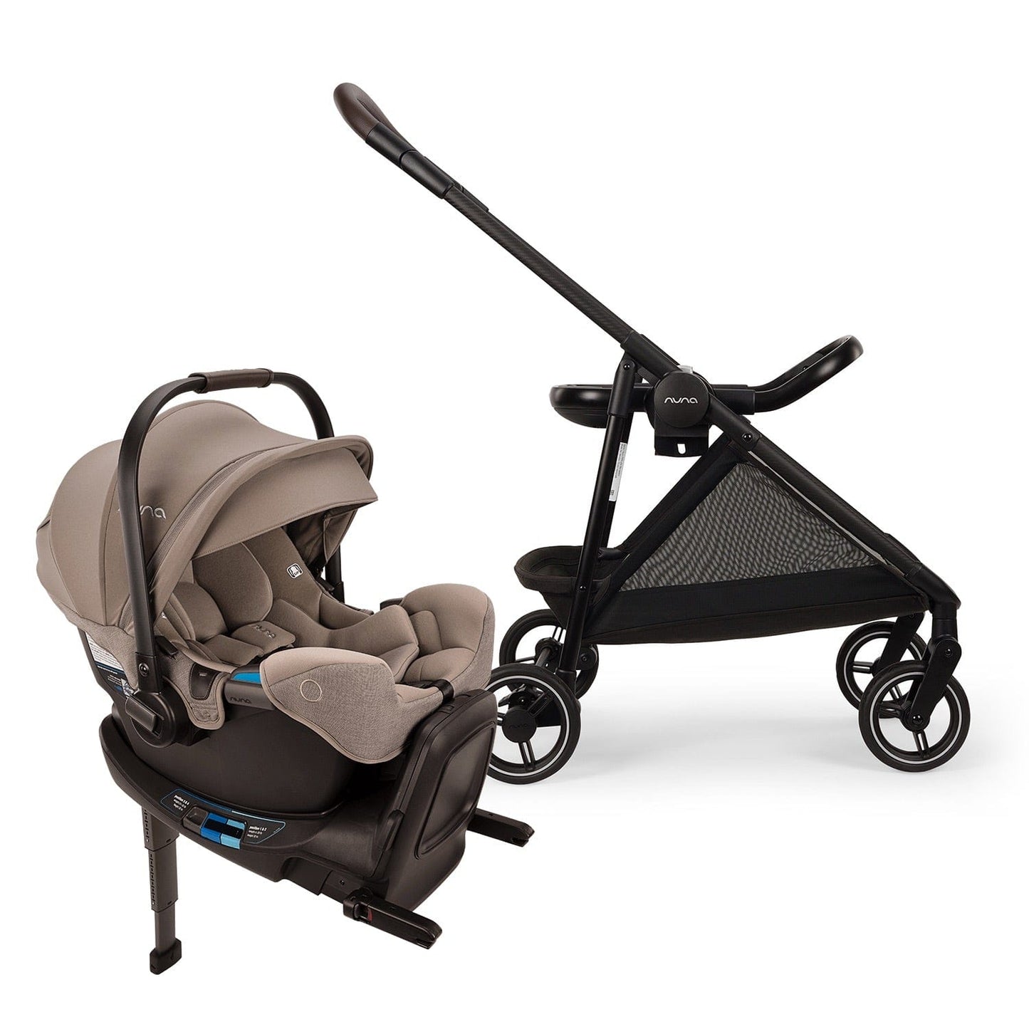 Nuna Flex System Frame + PIPA RX Travel System Bundle - Cedar - SF16070CVR-CF12508610CDR