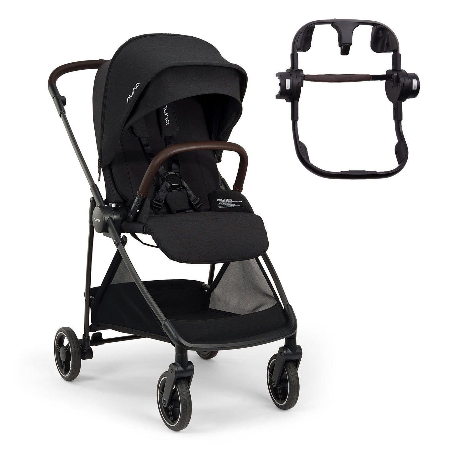 Nuna Flex System Frame + PIPA series adapter + Stroller Seat Bundle - SF16070CVR-SA16070CVR