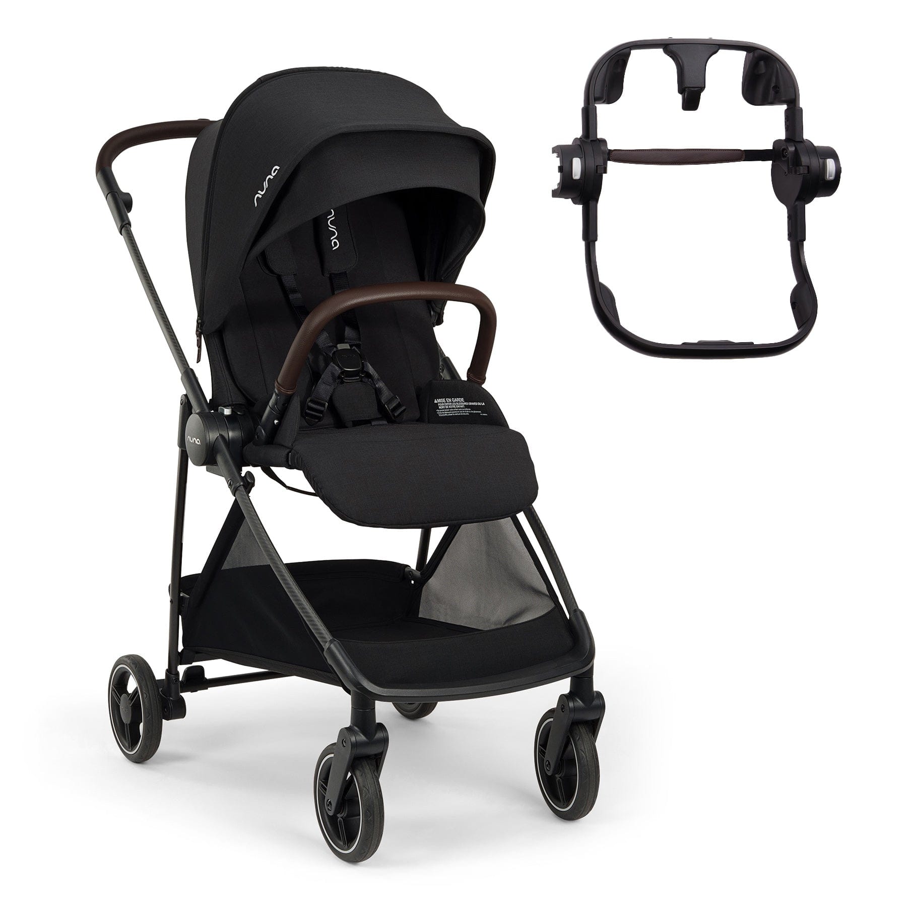 Nuna Flex System Frame + PIPA series adapter + Stroller Seat Bundle - SF16070CVR-SA16070CVR