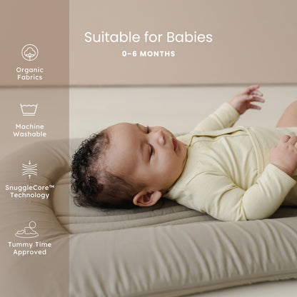 Snuggle Me Infant Lounger Wave - Birch
