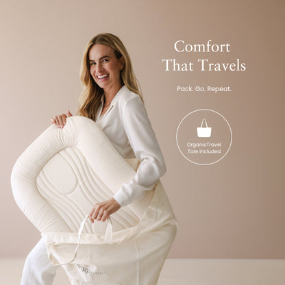 Snuggle Me Infant Lounger Wave - Birch