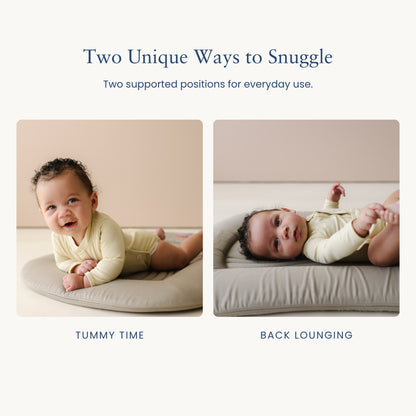 Snuggle Me Infant Lounger Wave - Birch