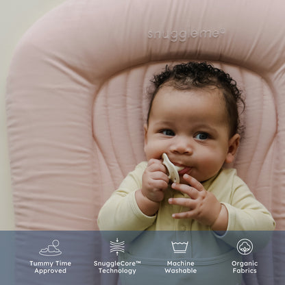 Snuggle Me Infant Lounger Wave - Petal