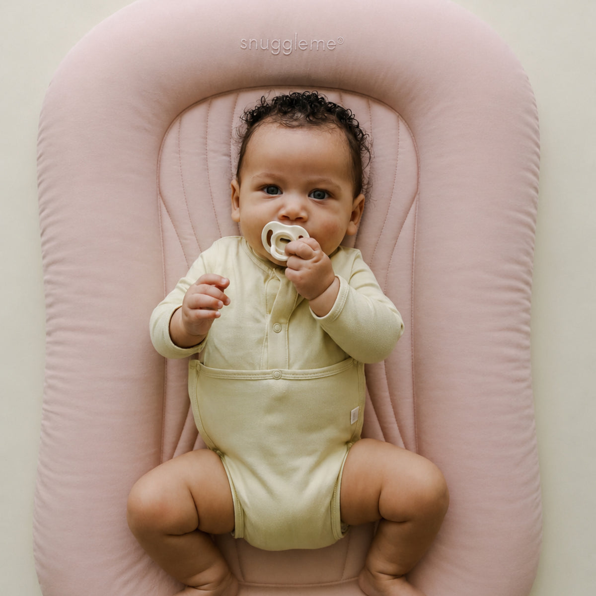 Snuggle Me Infant Lounger Wave - Petal