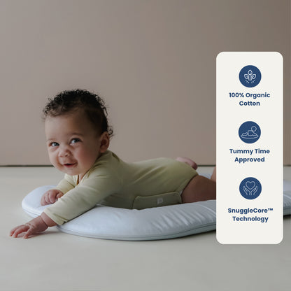 Snuggle Me Infant Lounger Wave - Sky