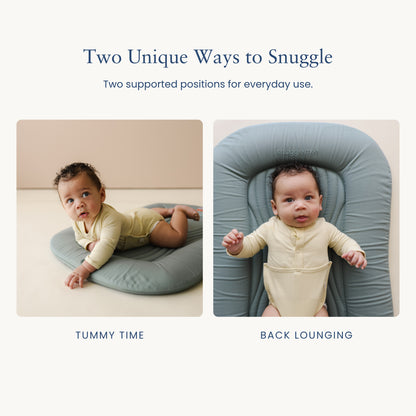 Snuggle Me Infant Lounger Wave - Slate
