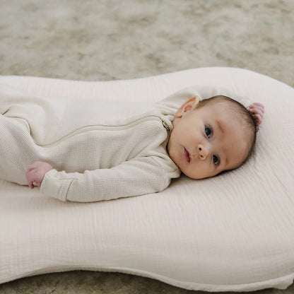 Snuggle Me Lounger Curve Muslin Cover - Natural - SMO-LCC-WW-NA-01