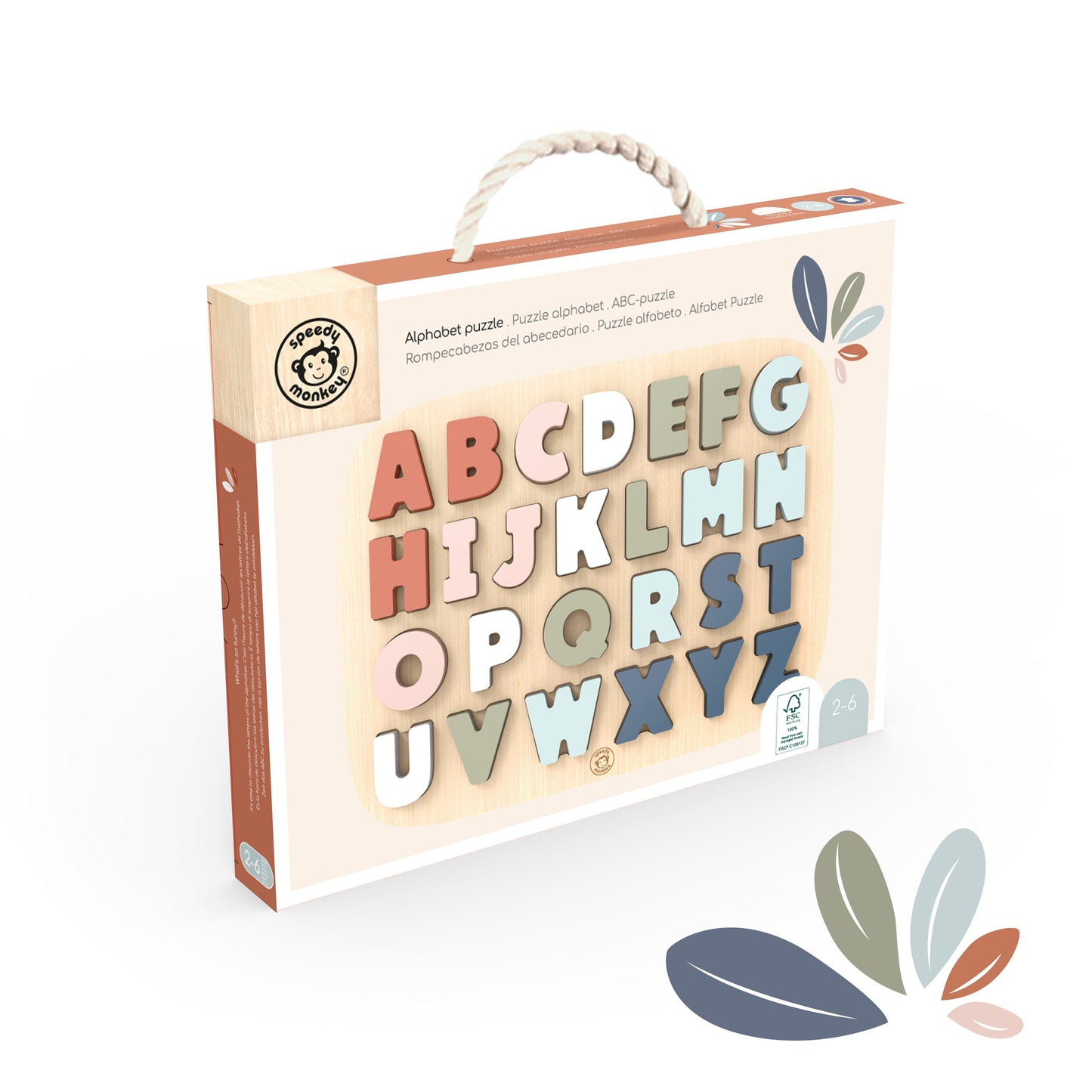 Speedy Monkey Alphabet Puzzle - Image 2