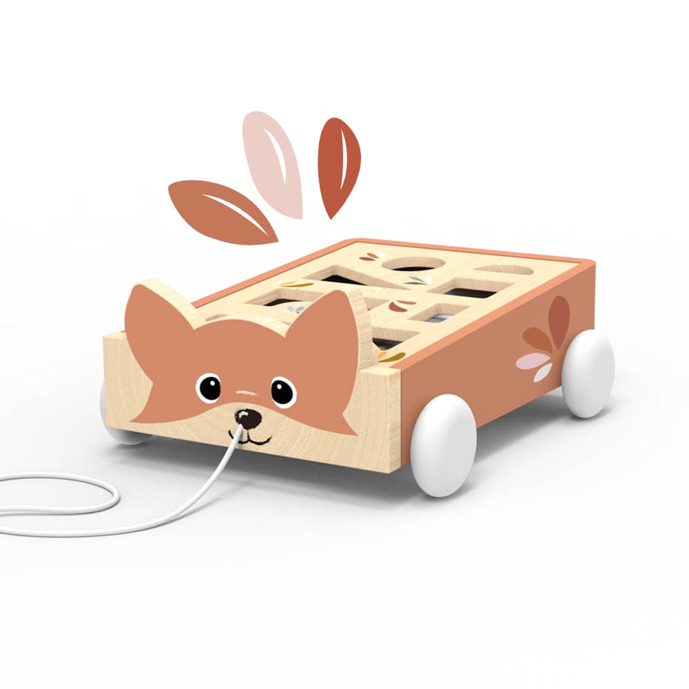 Speedy Monkey Fox Blocks Cart