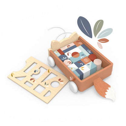 Speedy Monkey Fox Blocks Cart - Image 2