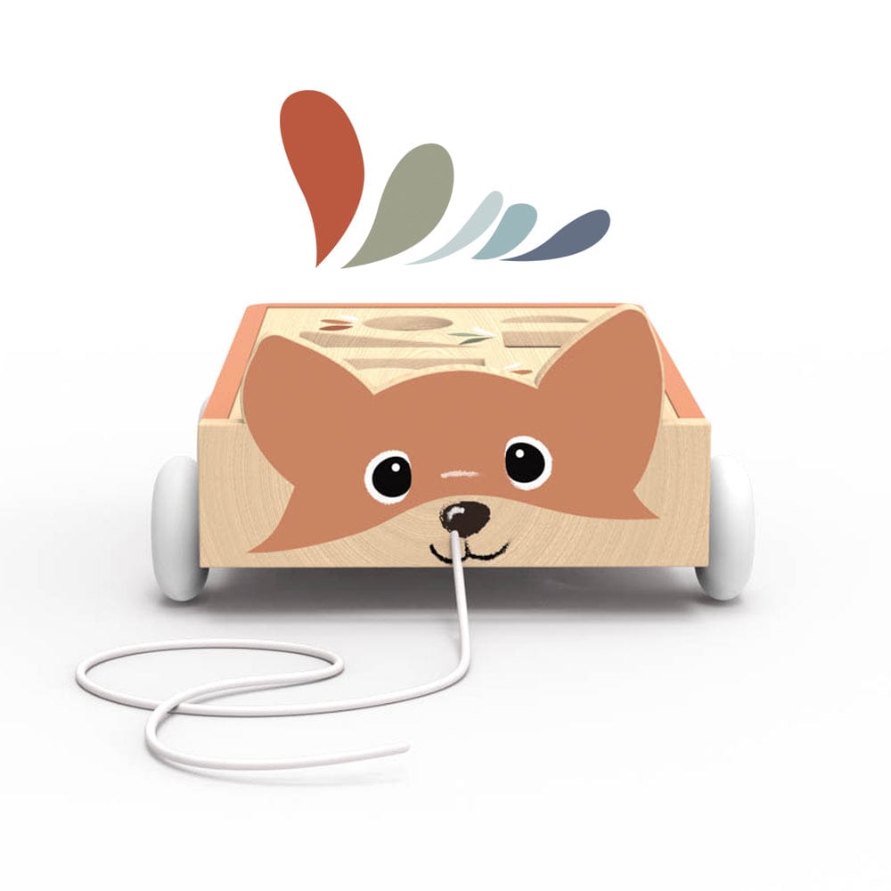 Speedy Monkey Fox Blocks Cart - Image 3