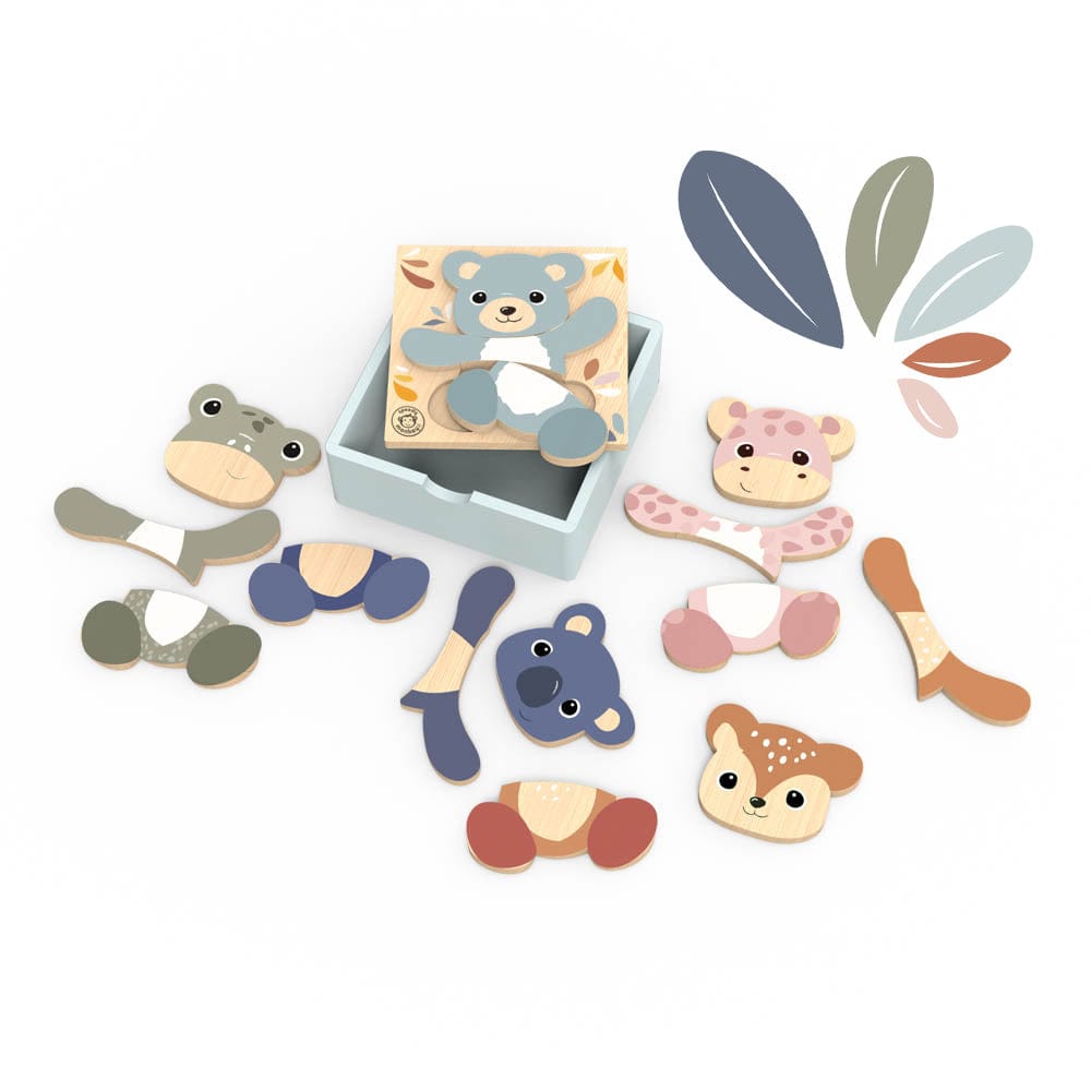 Speedy Monkey Mix & Match Puzzle