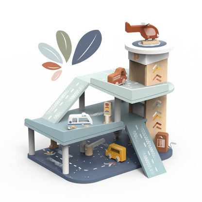Speedy Monkey Garage Playset