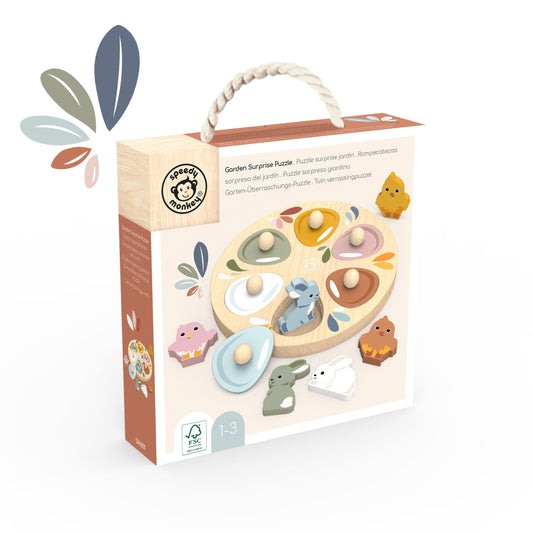 Speedy Monkey Garden Surprise Puzzle