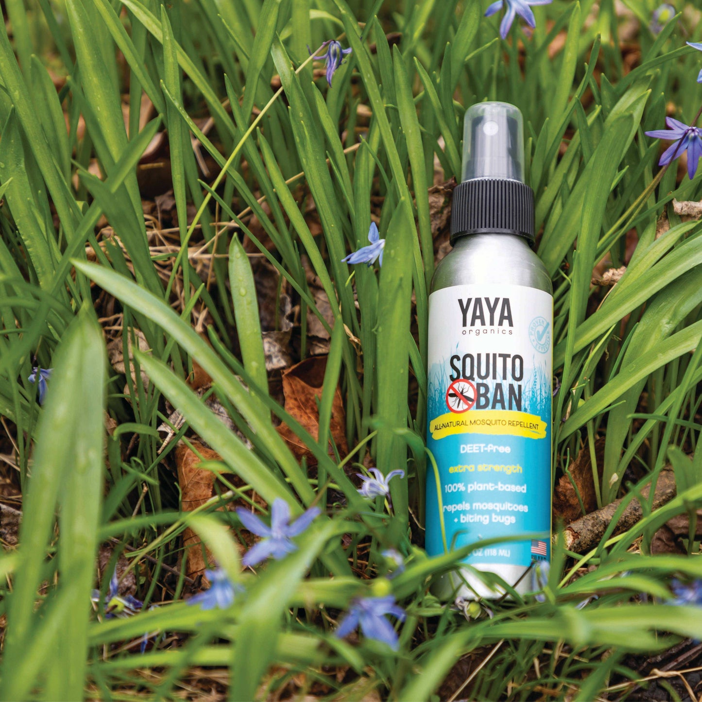 YAYA Organics Squito Ban All-Natural Mosquito Repellent - 4 oz