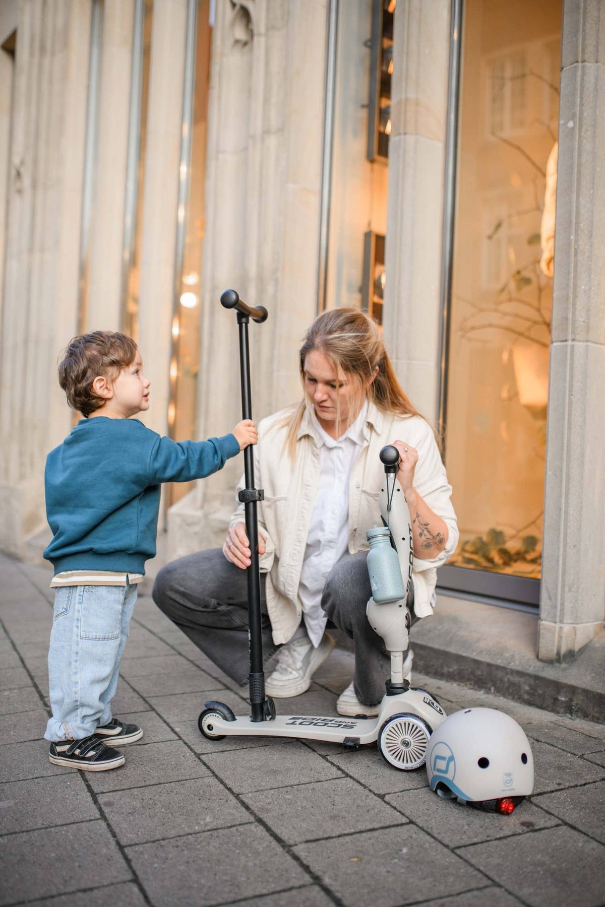 Scoot & Ride Highwaykick 1 Push & Go Scooter - Ash