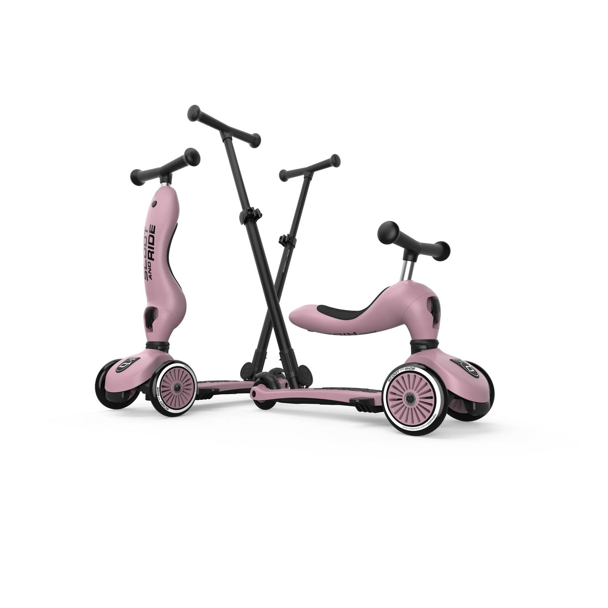 Scoot & Ride Highwaykick 1 Push & Go Scooter - Ash