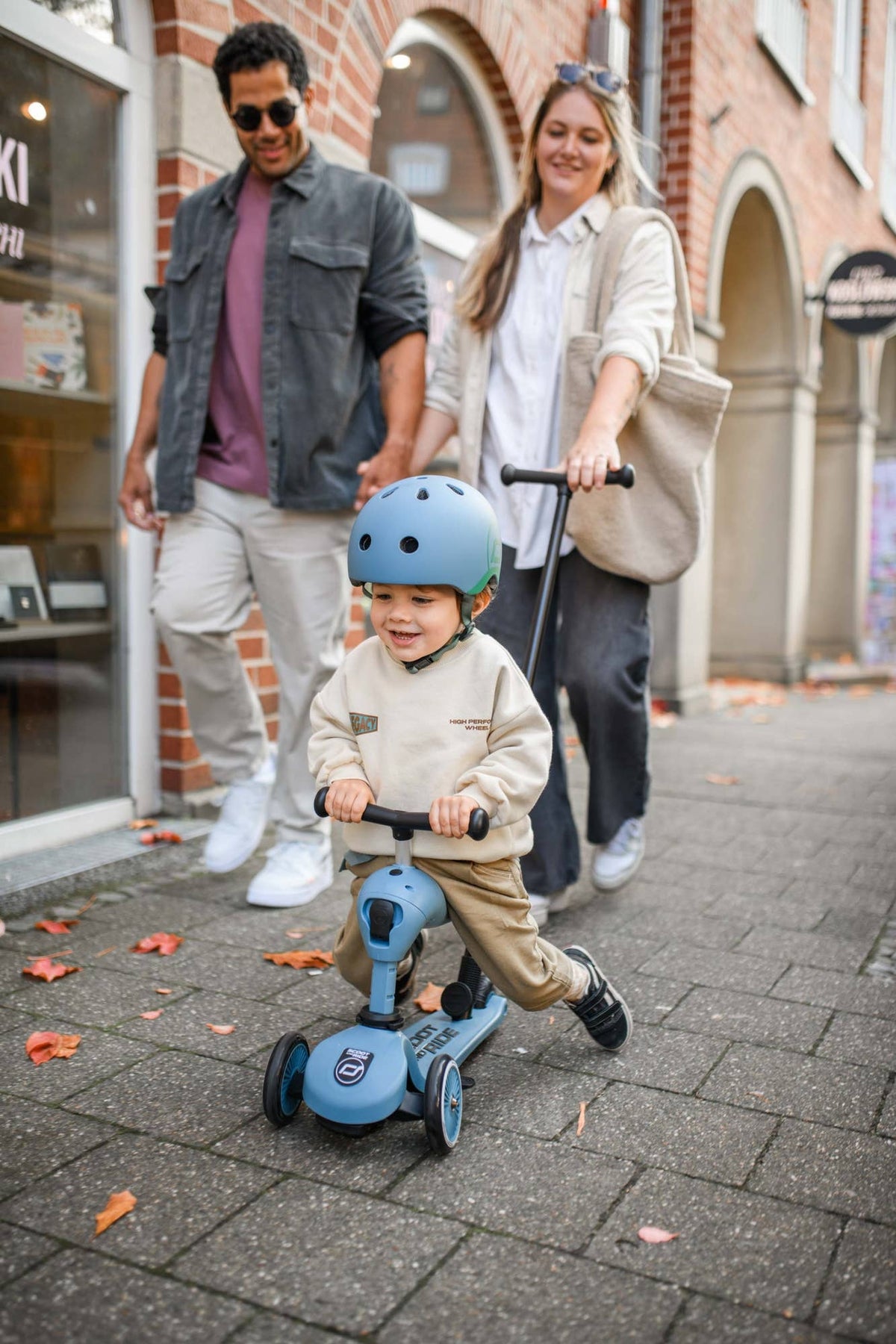 Scoot & Ride Highwaykick 1 Push & Go Scooter - Ash