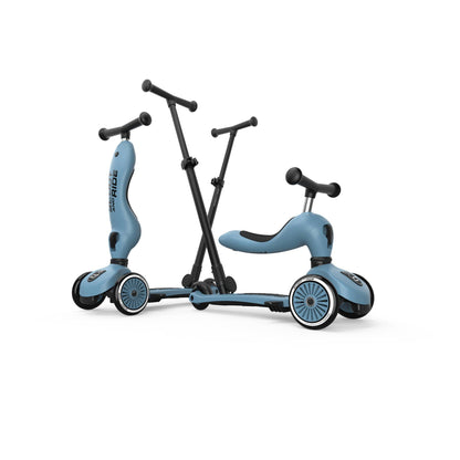 Scoot & Ride Highwaykick 1 Push & Go Scooter - Ash