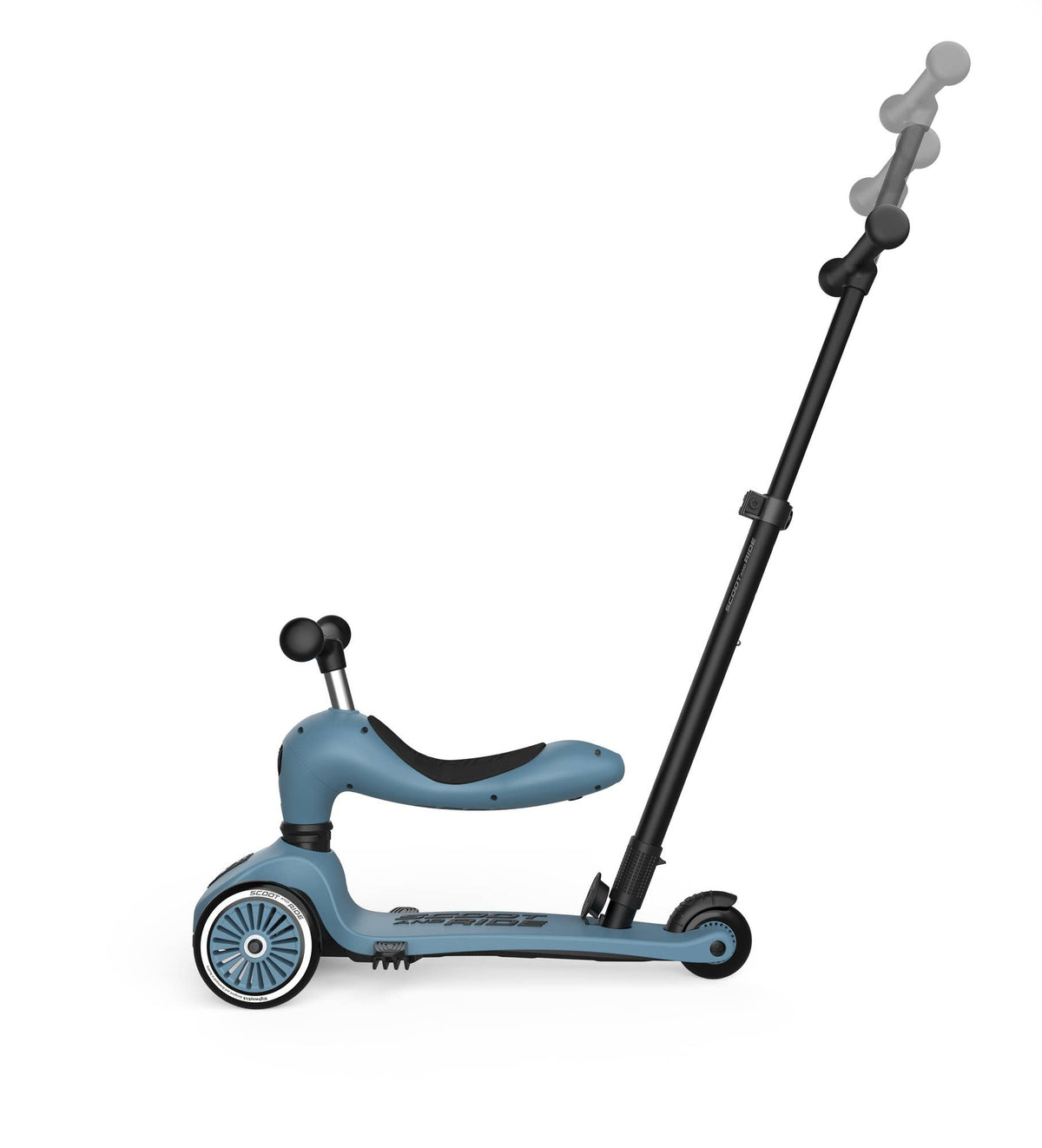 Scoot & Ride Highwaykick 1 Push & Go Scooter - Ash