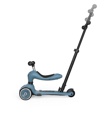 Scoot & Ride Highwaykick 1 Push & Go Scooter - Ash