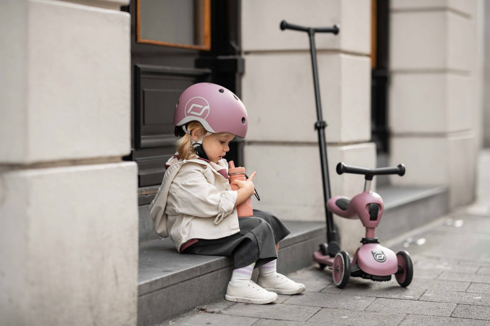 Scoot & Ride Highwaykick 1 Push & Go Scooter - Wildberry – Albee Baby