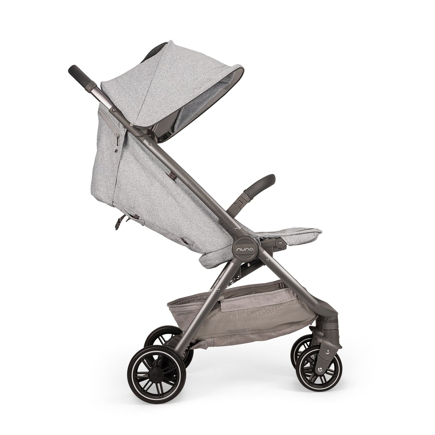 Nuna TRVL Self-Folding Compact Stroller - Sterling - ST15722STL