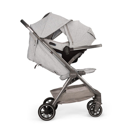 Nuna TRVL Self-Folding Compact Stroller - Sterling - ST15722STL