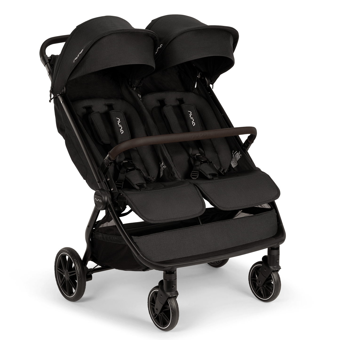 Nuna TRVL dubl Lightweight Side by Side Double Stroller - Caviar - ST19800CCR