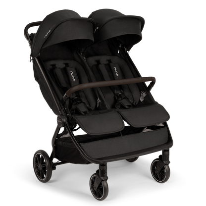 Nuna TRVL dubl Lightweight Side by Side Double Stroller - Caviar - ST19800CCR