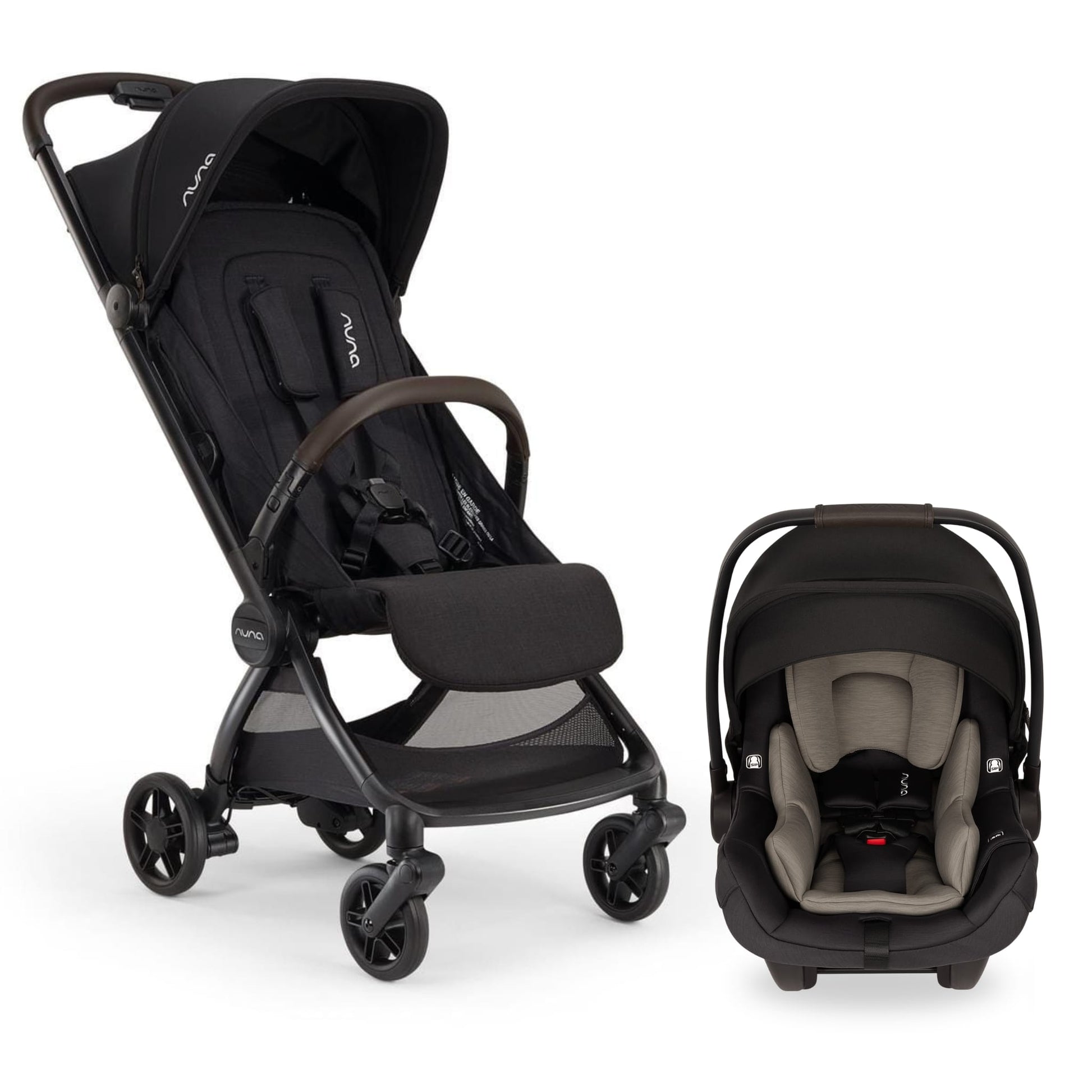Nuna VIAA cabn + PIPA Aire Travel System Bundle