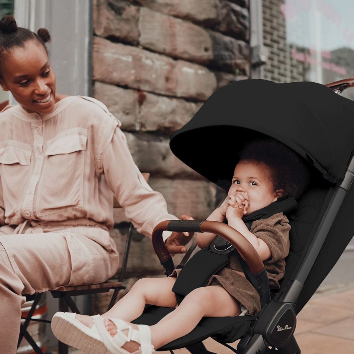 nuna stroller umbrella Silver Cross Clic Compact Stroller + Nuna PIPA RX Travel System Bundle