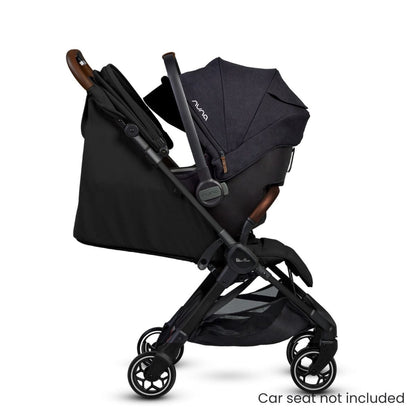 Silver Cross Clic Compact Stroller + Nuna PIPA RX Travel System Bundle - Black / Caviar