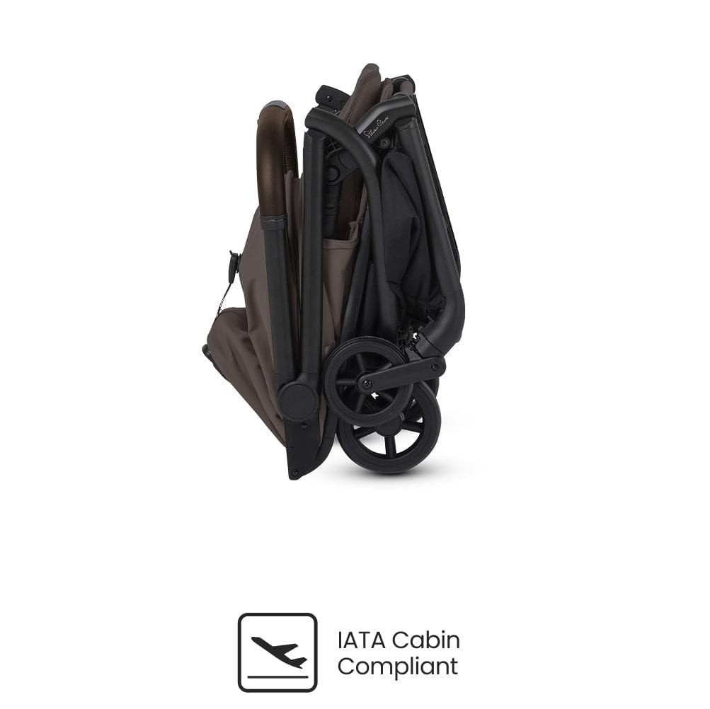 Silver Cross Nia Compact Travel Stroller - Chocolate – Albee Baby